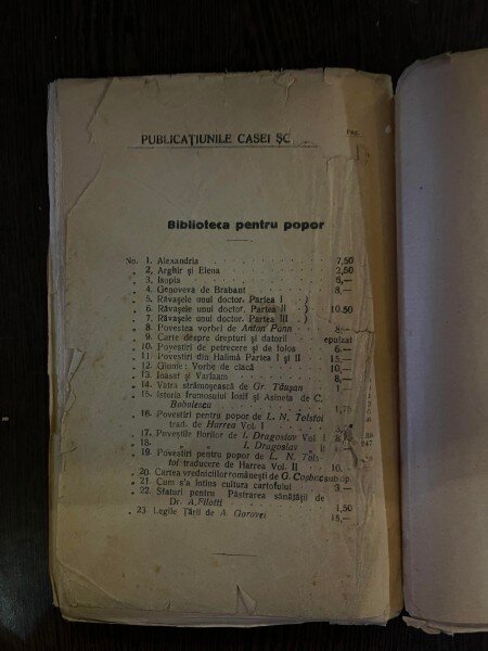 Anton Pann Culegere de Proverburi sau Povestea vorbei Volumul II (1926)