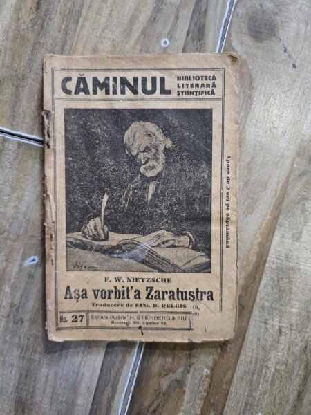 ASA VORBIT-A ZARATUSTRA - FR. NIETZSCHE