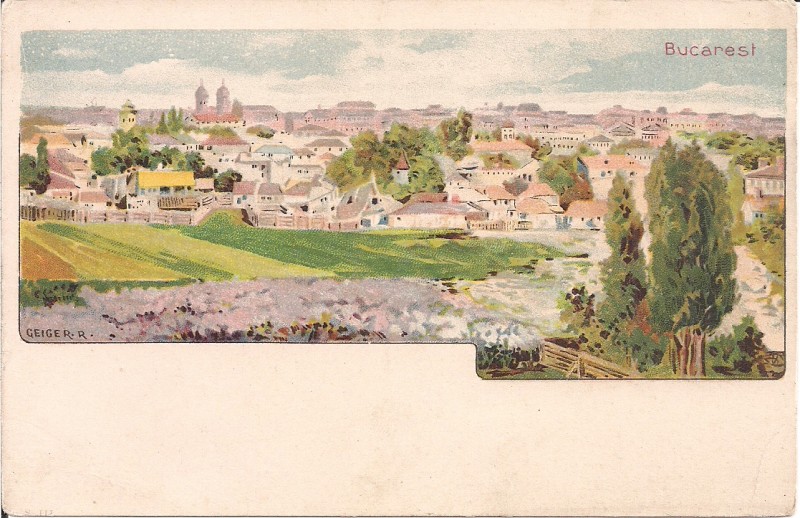 Carte postala necirculata din perioada interbelica Bucuresti