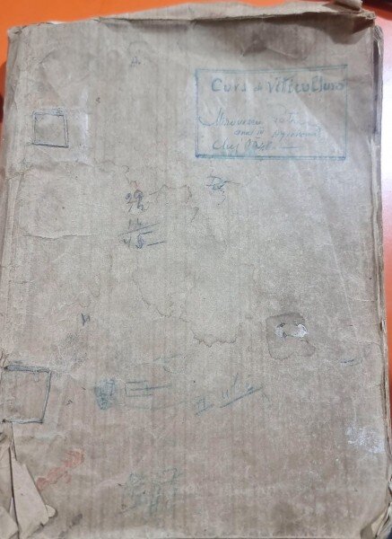 Curs de Viticultură Generală 1946 - litografiat