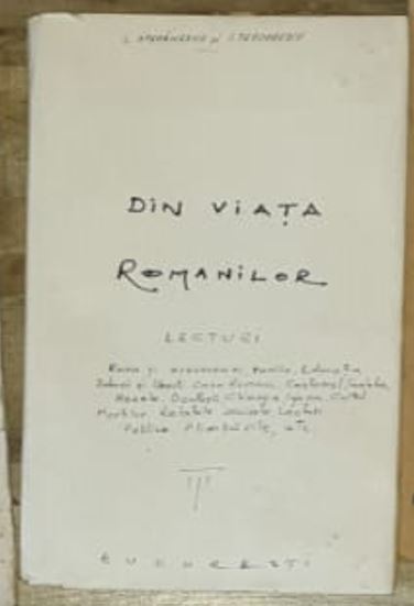Din vieata romanilor - L. Stefanescu si I. Teodorescu