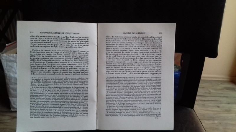 HISTOIRE DE LA PENSEE. LA PENSEE MODERNE - JACQUES CHEVALIER   VOL.4