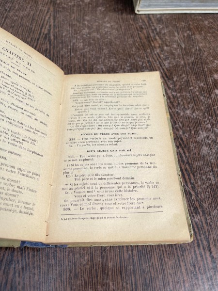 Larive Fleury La Troisieme Annee de Grammaire