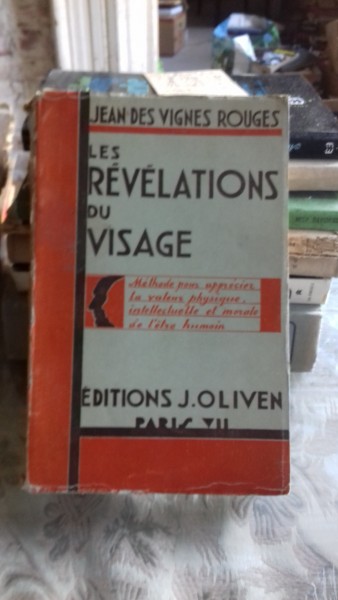 LES RÉVÉLATIONS DU VISAGE - JEAN DES VIGNES ROUGES  (DEZVALUIRILE FETEI)
