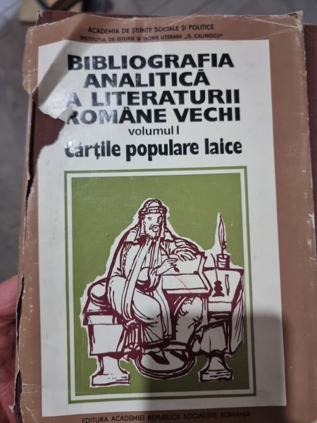 Mihai Moraru, Catalina Velculescu - Bibliografia Analitica a Cartilor Populare Laice. Partea I+Partea II vol.I - Mihai Moraru