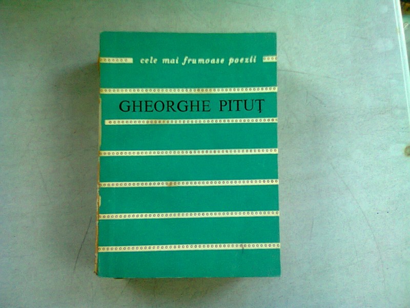 NOAPTEA LUMINATA - GHEORGHE PITUT  (POEZII)