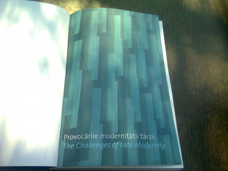 PROVOCARILE MODERNITATII TARZII, VLAD ARSENE, WESTFOURTH ARCHITECTURE