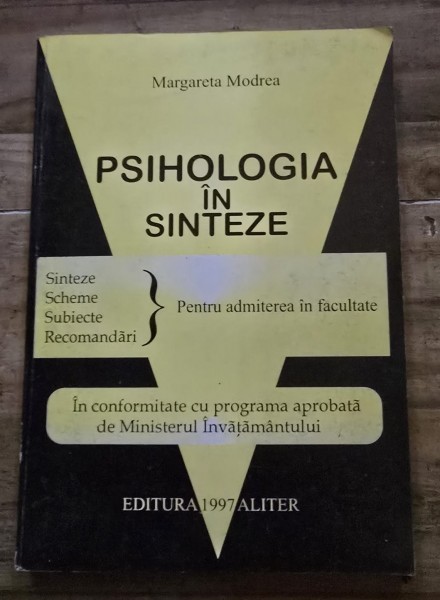 Psihologia in sinteze - Margareta Modrea
