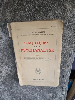 Cinq leçons sur la psychanalyse - Sigmund Freud