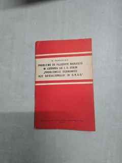 Probleme de filozofie marxistă în lucrarea lui I.V. Stalin
