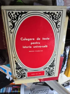 Culegere de texte pentru istoria universală