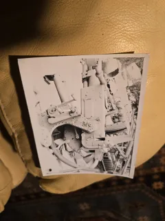 Fotografie, componente tun artilerie antiaeriana navala