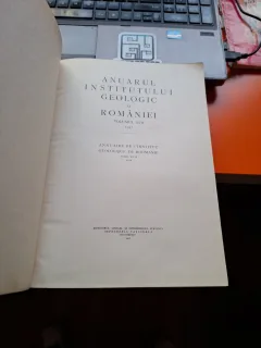 Anuarul Institutului Geologic al României - Institutul Geologic al României