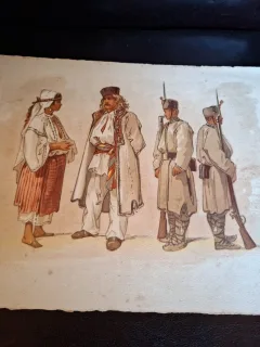 Tipuri , Cromolitografie - Preziosi