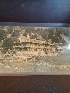 carte postala alb/negru  - Baile Slanic Moldova (necirculata)