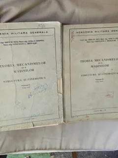 Teoria mecanismelor și mașinilor - Mihai M. Nița, Titus N. Ianovici, Constantin G. Mihălache 2 volume