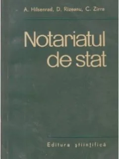 A. Hilsenrad - Notariatul de Stat