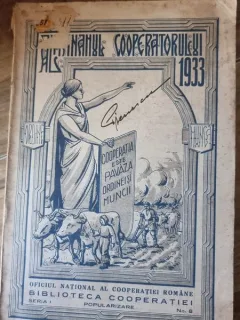 Almanahul Cooperatorului, 1933 + reclame in anexa