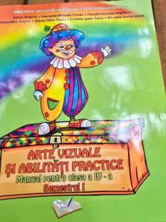 Arte vizuale si abilitati practice Manual clasa a IV-a Semestrul I