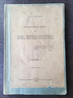 C. G. Stere - Introducere in Studiul Dreptului Constitutional. Partea I