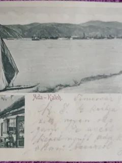 Carte postala, Ada-Kaleh, inceput de secol XX