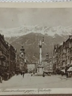 Carte postala, Austria, orasul Wörgl, 1929
