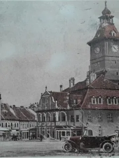 Carte postala, Brasov, Sfatul, 1926