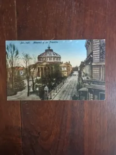 Carte Postala - Bucuresti. Ateneul si Strada Franklin