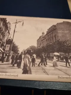 Carte Postala - Bucuresti. Bulevardul Academiei