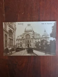 Carte Postala - Bucuresti. Casa de Depuneri