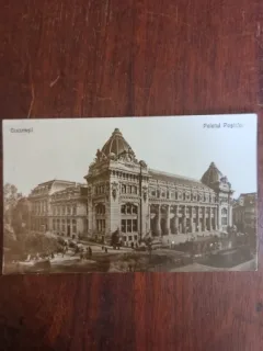 Carte Postala - Bucuresti. Palatul Postelor.
