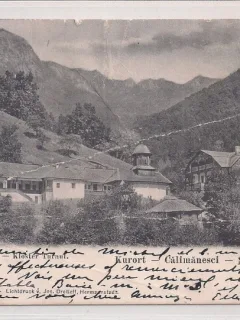 Carte postala circulata in 17 august 1905