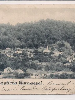 Carte postala circulata in anul 1901 Arges