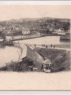 Carte postala circulata in anul 1902 Ocna Sibiului