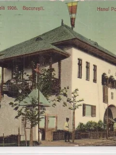 Carte postala circulata in anul 1907 Bucurestu