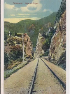 Carte postala circulata in anul 1911 Calimanesti