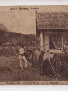 Carte postala circulata in anul 1920