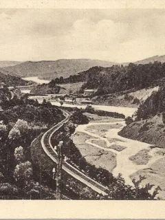 Carte postala circulata in anul 1938