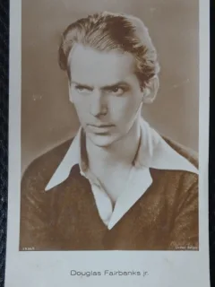 Carte Postala, Douglas Fairbanks jr, actor, producator si ofiter in marina americana, 1909-2000