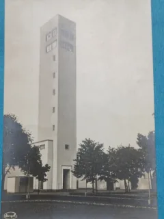 Carte Postala, Dresden, Germania, Pavilionul expozitiei anuale a Muncii, perioada interbelica