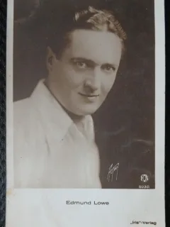 Carte Postala, Edmund Lowe, actor american, 1890-1981