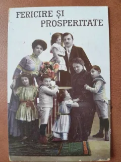 Carte postala, felicitare 1929