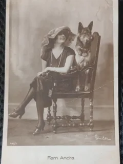 Carte Postala, Fern Andra, actrita americana si director de film, 1893-1974