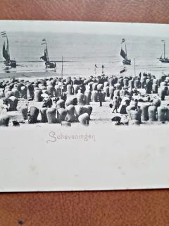 Carte postala, imagine Scheveningen, inceput de secol XX