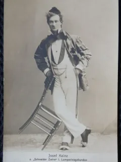 Carte Postala, Josef Kainz, actor austro-ungar, 1858-1910