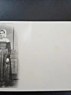 Carte postala la Creche (Deux Sevres), inceput de secol XX
