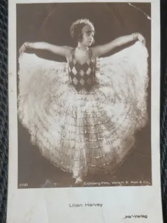 Carte Postala, Lilian Harvey, actrita si cantareata germano britanica, 1906-1968