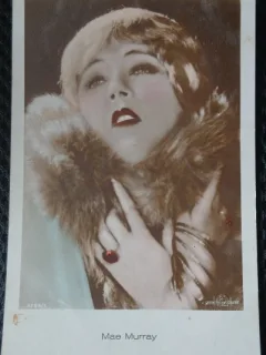 Carte Postala, Mae Murray, actrita, dansatoare, scriitoare americana, 1885-1965