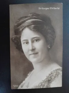 Carte postala Maria Giurgea, inceput de secol XX