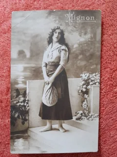 Carte postala, Mignon, perioada interbelica